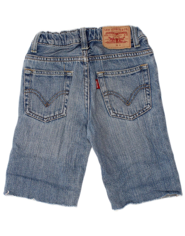Джинсовые шорты Levi's для мальчиков 3-4 лет W22, синие, хлопок