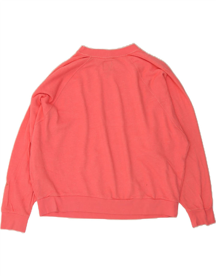 GAP Womens Oversized Sweatshirt Jumper UK 18 XL Pink Cotton Vintage Gap and Second-Hand Gap from Messina Hembry 