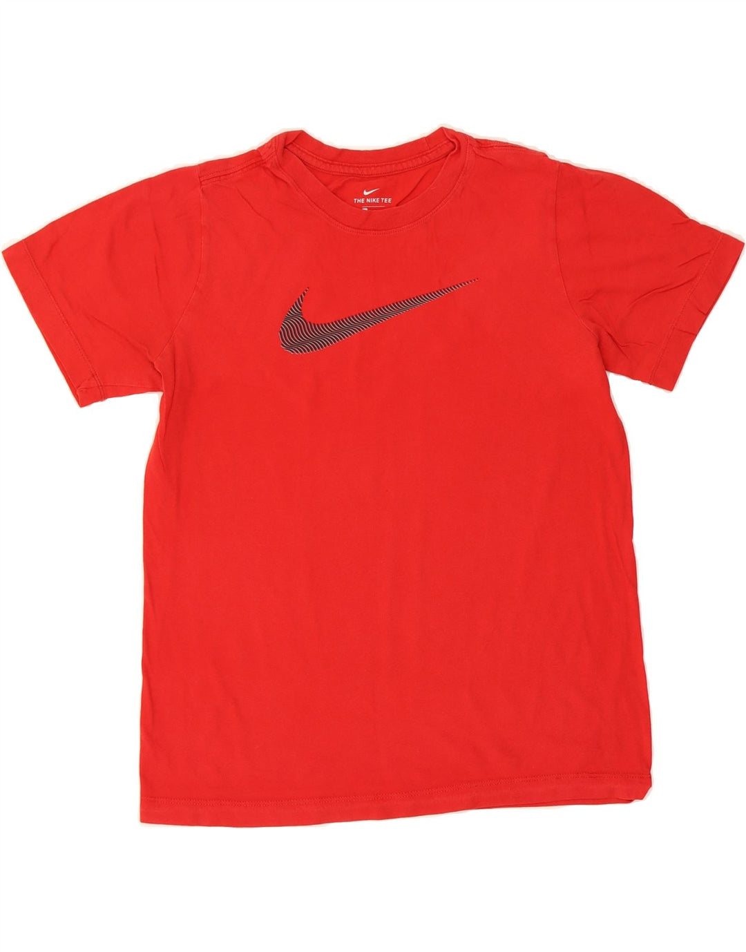 NIKE Boys Graphic T-Shirt Top 12-13 Years Large Red Vintage Nike and Second-Hand Nike from Messina Hembry 