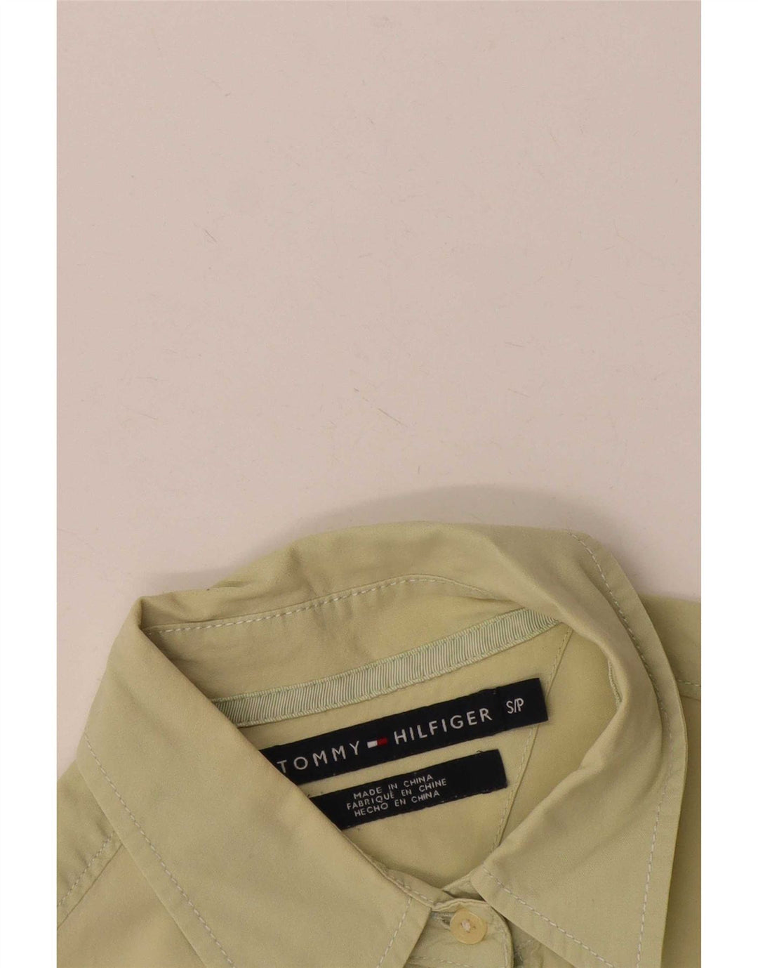 Женская рубашка Tommy Hilfiger UK 10, маленькая, желтая