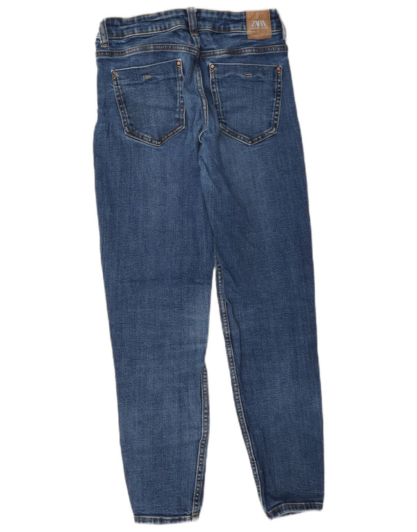 Женские джинсы скинни Zara EU 36 XS W26 L26 синие