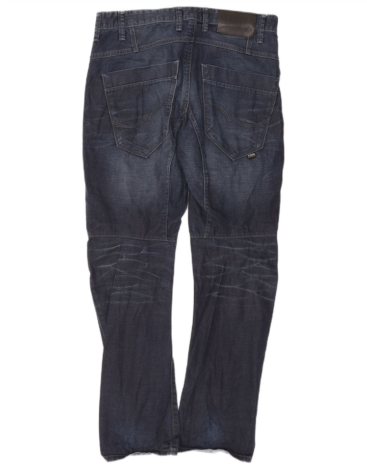 Мужские джинсы Jack & Jones Stan Bootcut W34 L34 темно-синие, хлопок