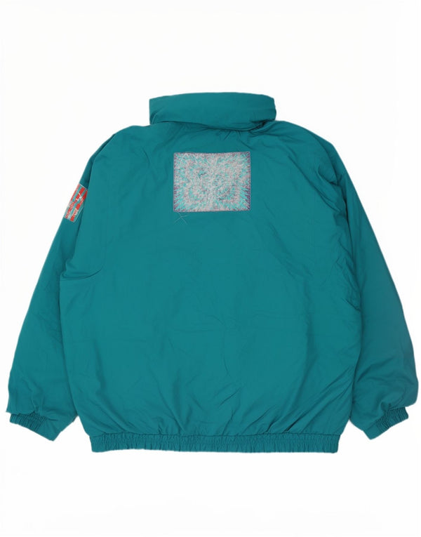 Мужская лыжная куртка Sergio Tacchini UK 42 XL зеленая, полиэстер