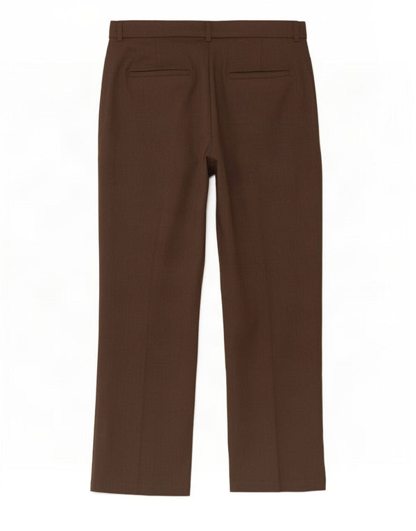 Женские прямые костюмные брюки Marks & Spencer UK 16, большие W32 L29, коричневые