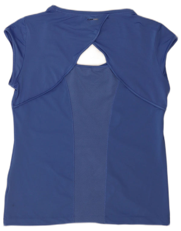 Женская футболка Adidas Climacool Top UK 22 XL Синяя спортивная