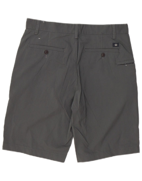 DOCKERS Mens Cargo Shorts W32 Medium Grey Polyester