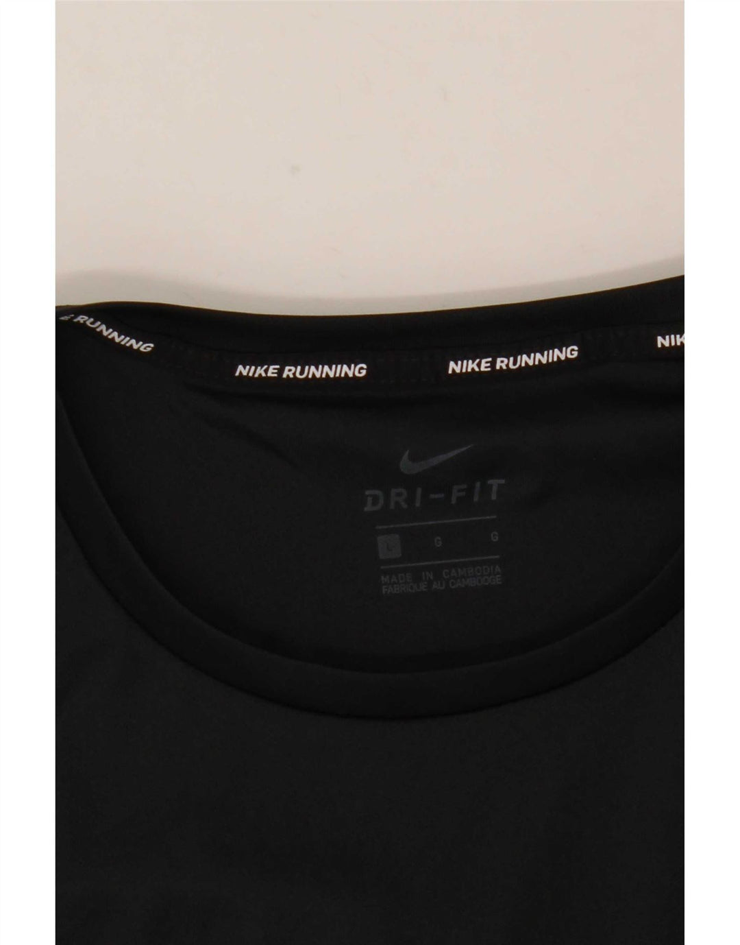 Женская футболка Nike Dri Fit Top UK 16, большая черная