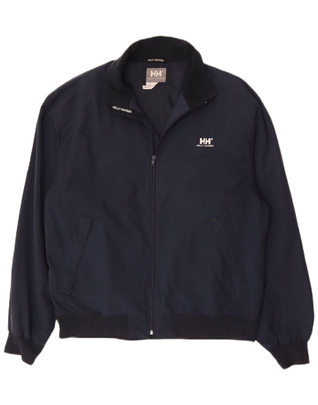 Мужская куртка-бомбер Helly Hansen UK 40, большая темно-синяя, нейлон