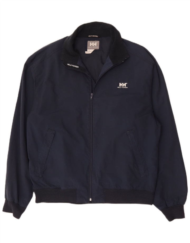 Мужская куртка-бомбер Helly Hansen UK 40, большая темно-синяя, нейлон