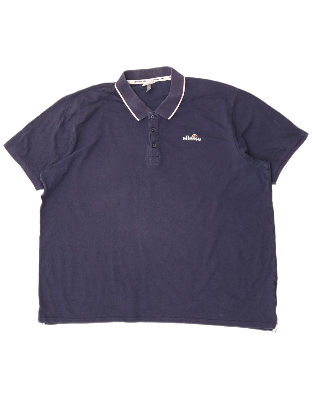 Мужская рубашка-поло Ellesse 3XL темно-синяя, хлопок