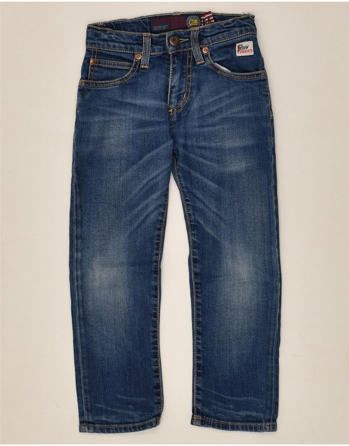 ROY ROGERS Boys Straight Jeans 3-4 Years W22 L17 Blue Cotton | Vintage Roy Rogers | Thrift | Second-Hand Roy Rogers | Used Clothing | Messina Hembry 