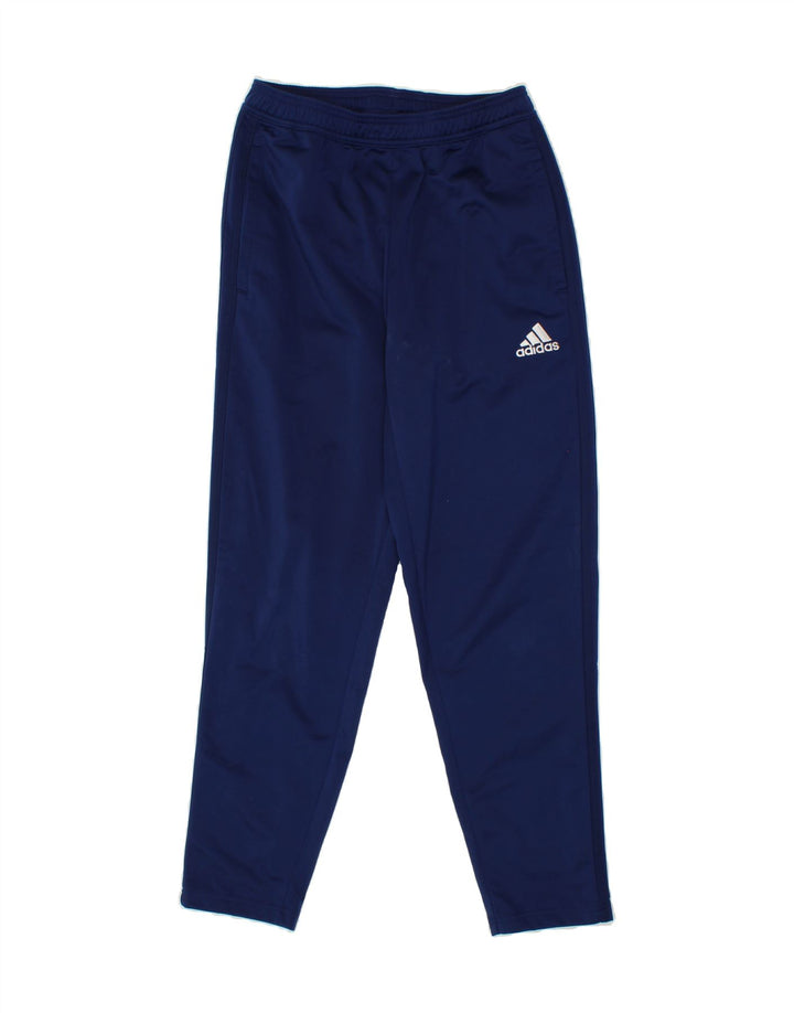 ADIDAS Mens Tracksuit Trousers Small  Blue Polyester Vintage Adidas and Second-Hand Adidas from Messina Hembry 