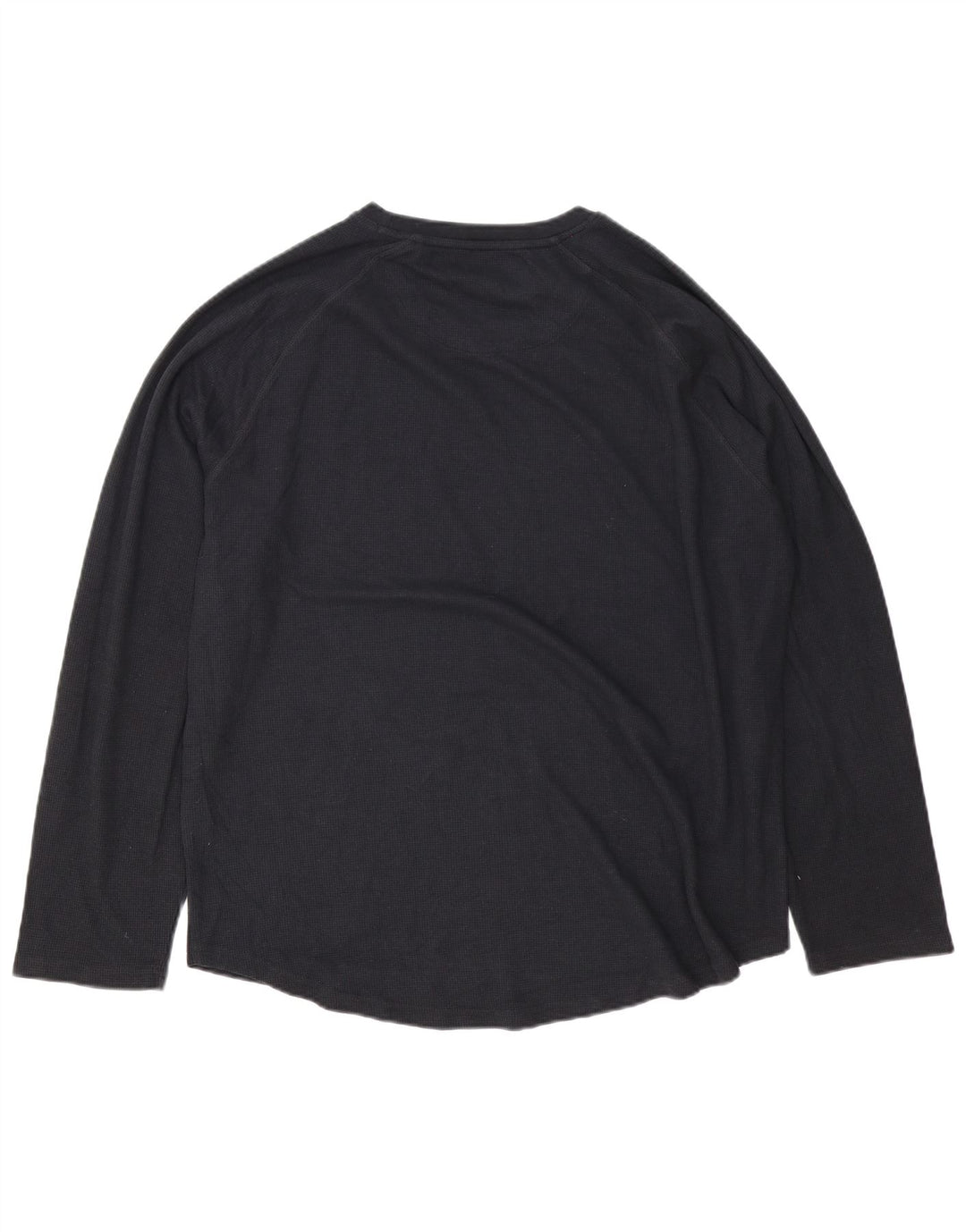 Crew Clothing Мужской топ с длинным рукавом 2XL, черный хлопок