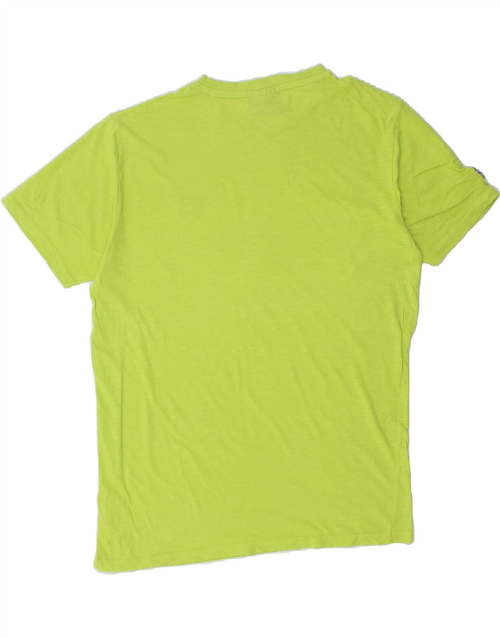 ADMIRAL Mens T-Shirt Top XL Green Cotton Vintage Admiral and Second-Hand Admiral from Messina Hembry 