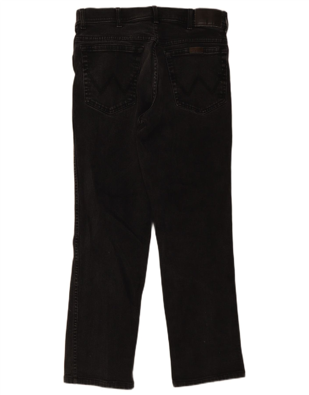 Мужские прямые джинсы Wrangler стандартного кроя W34 L32, серый хлопок