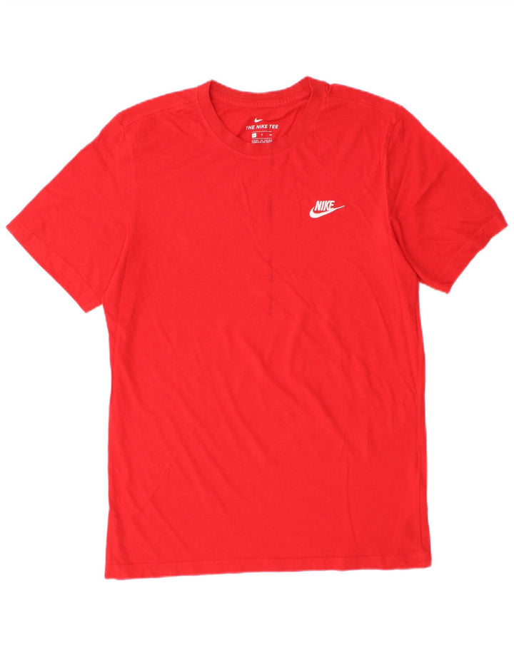 Мужская футболка Nike, маленький красный хлопок