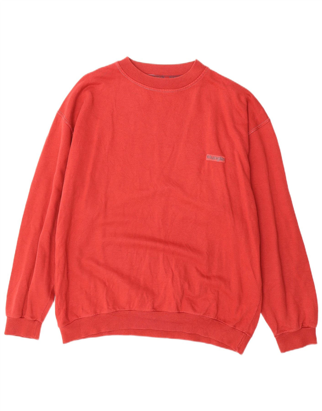 WRANGLER Mens Sweatshirt Jumper XL Red