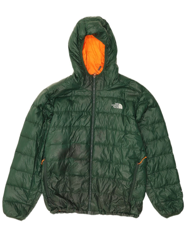 Мужская утепленная куртка с капюшоном The North Face UK 42 XL, зеленый нейлон