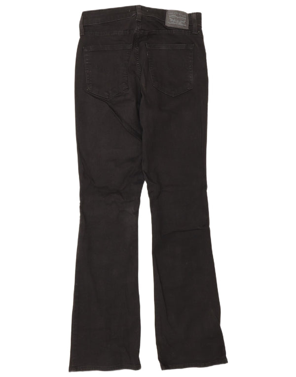 Женские джинсы Levi's 725 с высокой посадкой Bootcut W30 L32 Черные