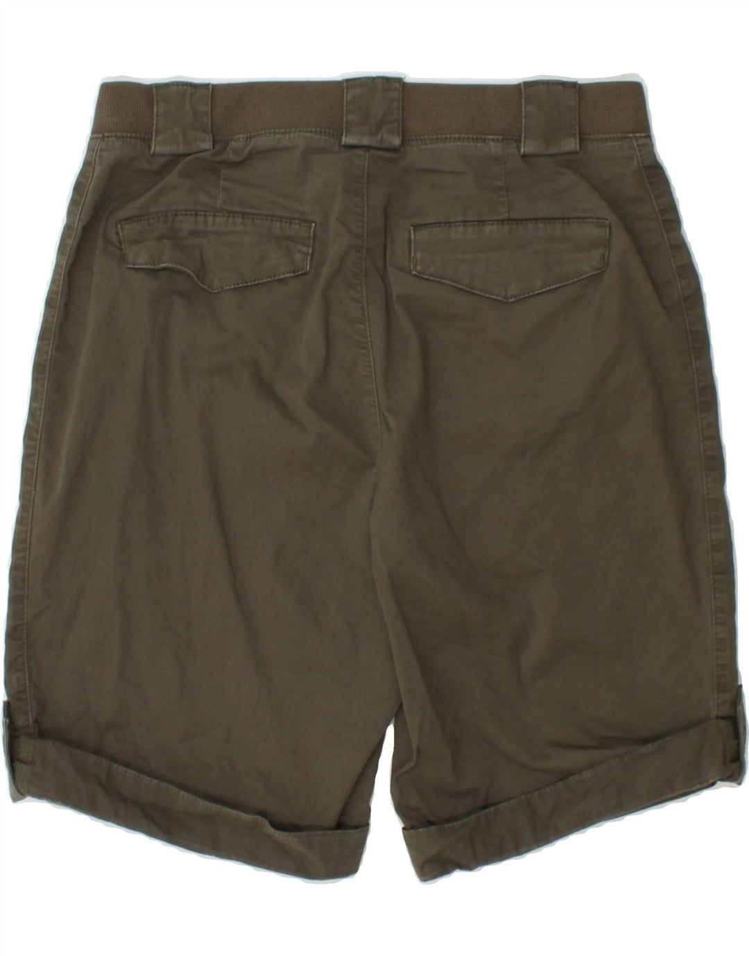 LEE Womens Mid Rise Chino Shorts W32 Large Khaki Vintage Lee and Second-Hand Lee from Messina Hembry 