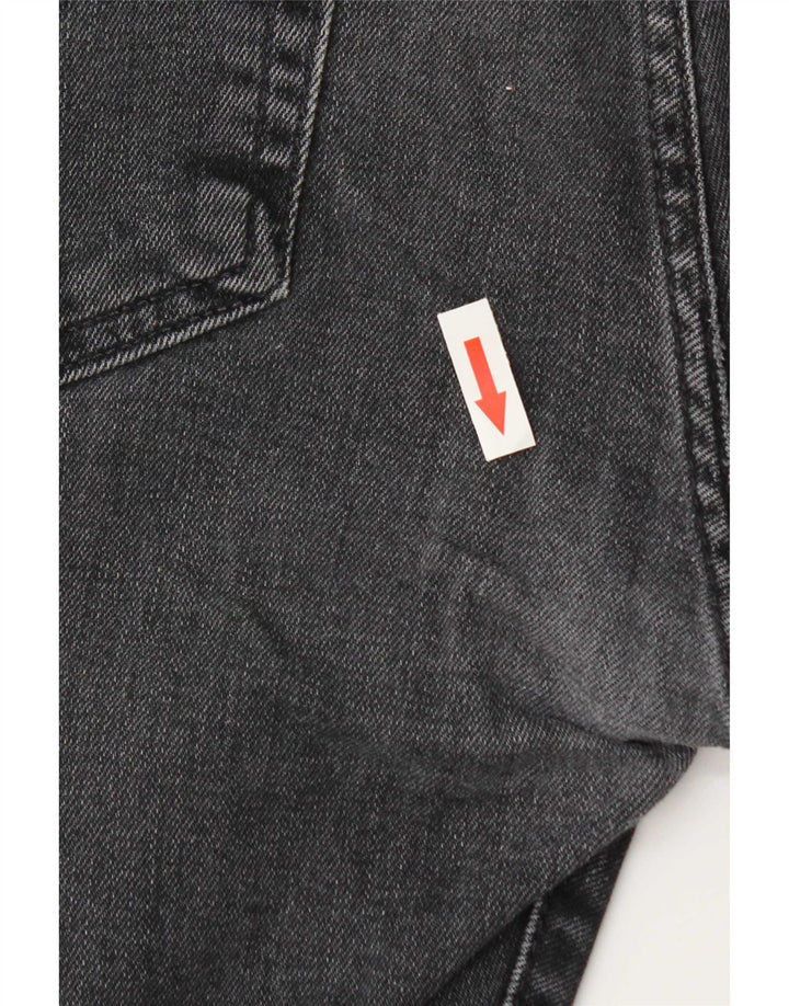 Мужские узкие джинсы Levi's W33 L32 Серые хлопковые