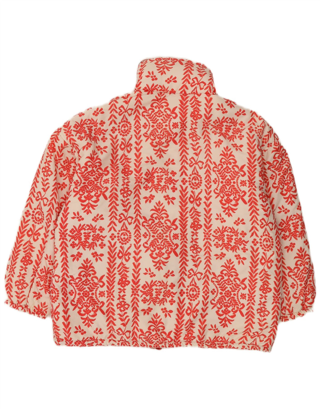 Belfe & Womens Oversized двусторонняя куртка с капюшоном IT 42 Medium Red Floral