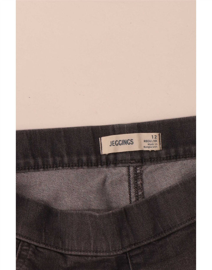 Женские джинсы джеггинсы Marks & Spencer UK 12 Medium W28 L28 Серые хлопковые
