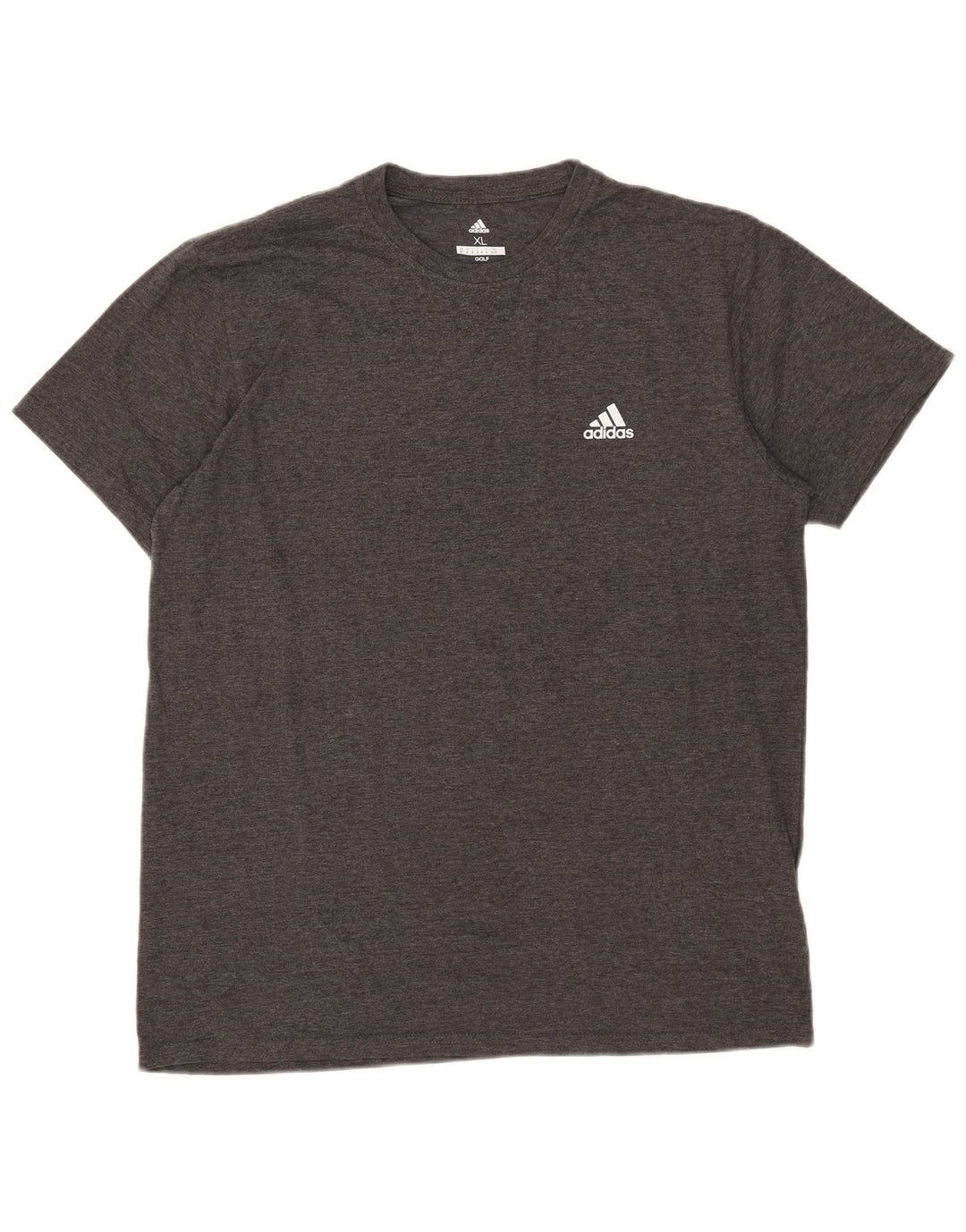 Adidas Мужская футболка Top XL Серый полиэстер