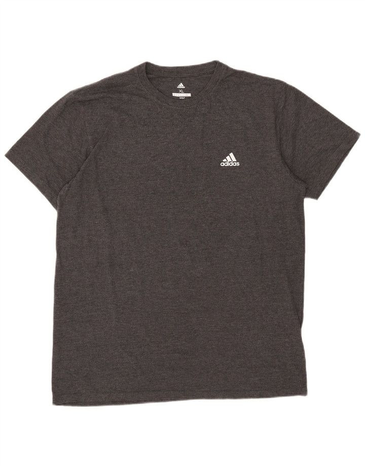 Adidas Мужская футболка Top XL Серый полиэстер