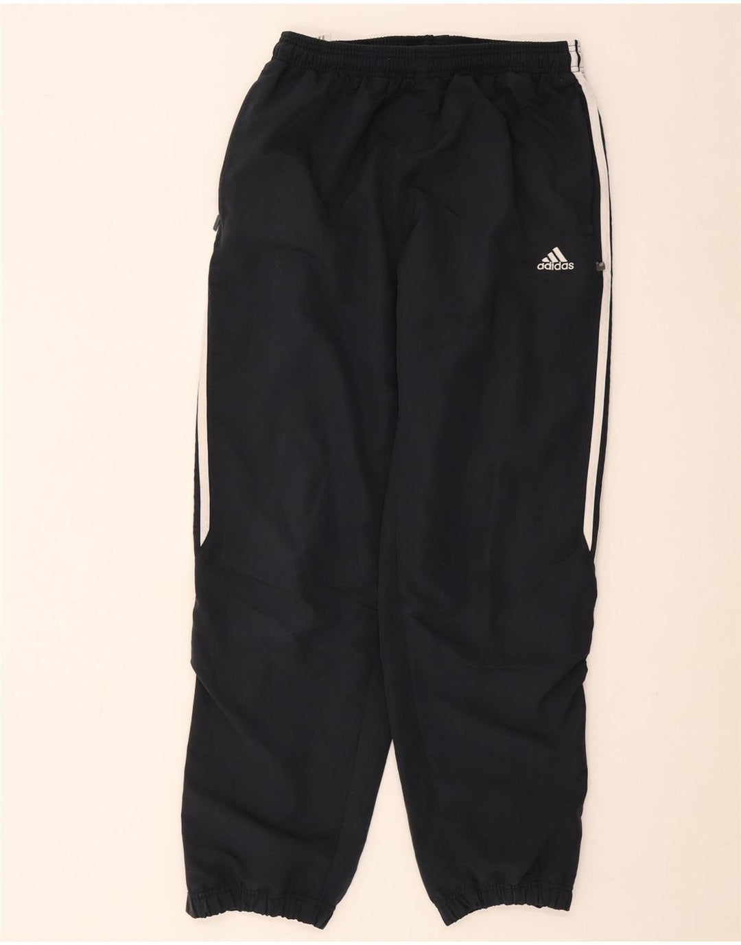 Adidas Мужские спортивные брюки Джоггеры Большой темно-синий полиэстер