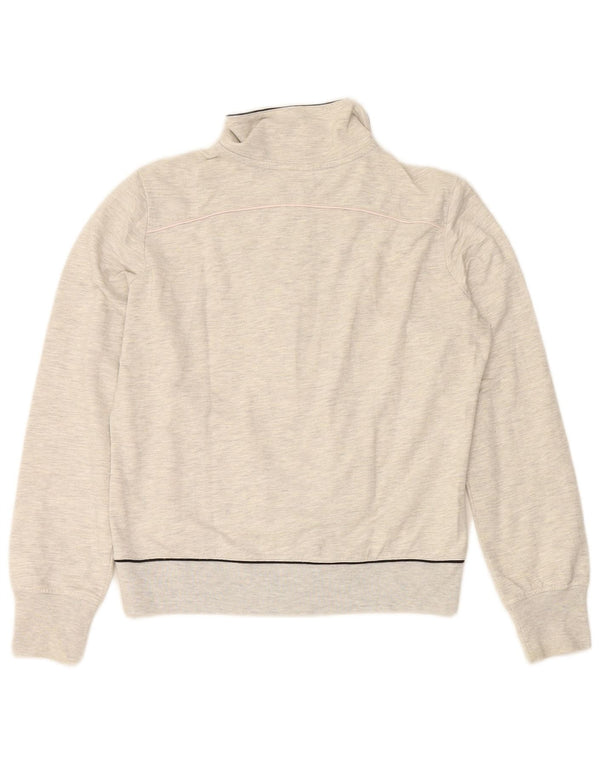 Женский укороченный спортивный костюм CHAMPION, верхняя куртка UK 14, большой серый хлопок с крапинками