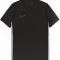 Мужская футболка Nike Dri Fit Slim, верх среднего размера, черный полиэстер с цветными блоками