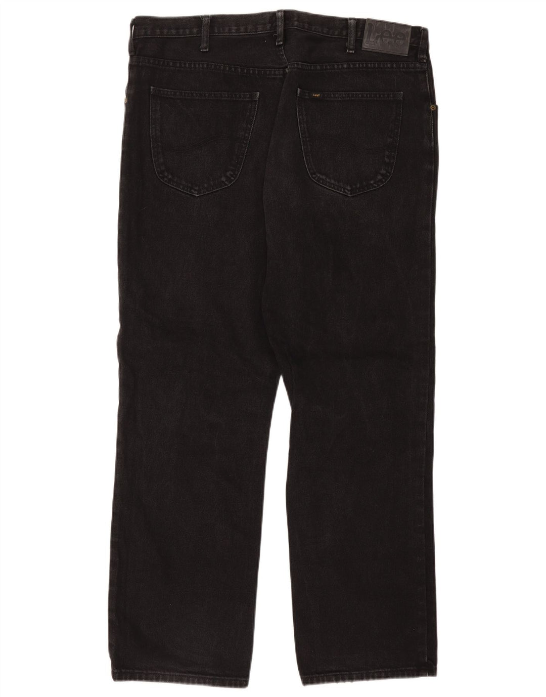 Мужские прямые джинсы Lee Brooklyn W40 L32, черный хлопок