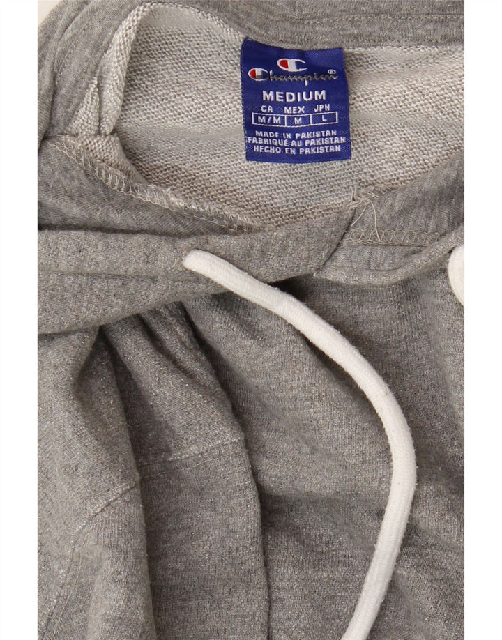 CHAMPION Mens Hoodie Jumper Medium Grey Vintage Champion and Second-Hand Champion from Messina Hembry 