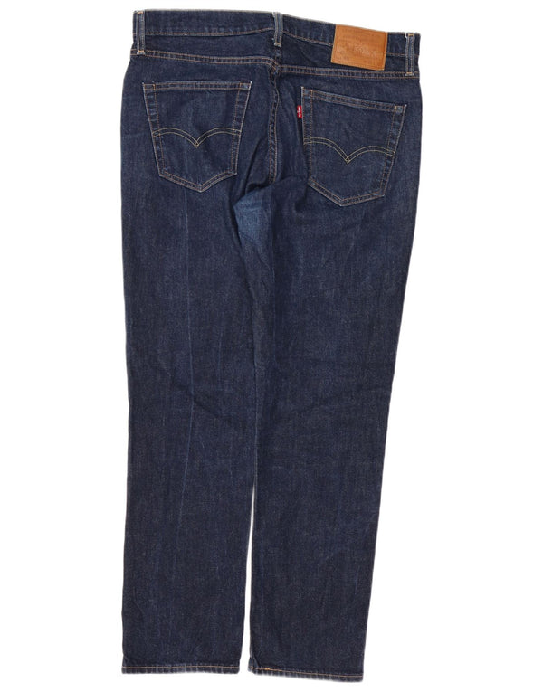 Мужские джинсы LEVI'S 511 Slim W34 L30 Темно-синие, хлопок