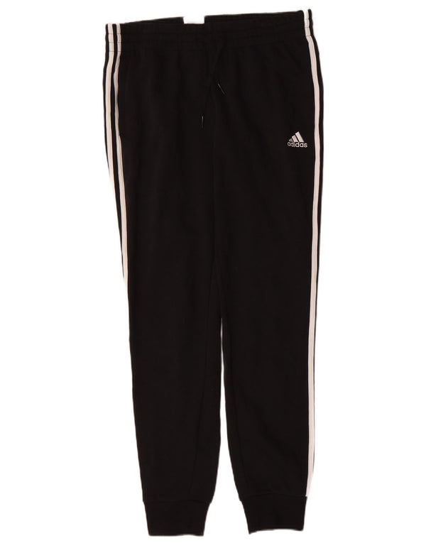 Женские спортивные брюки Adidas Joggers UK 12/14, средний черный хлопок