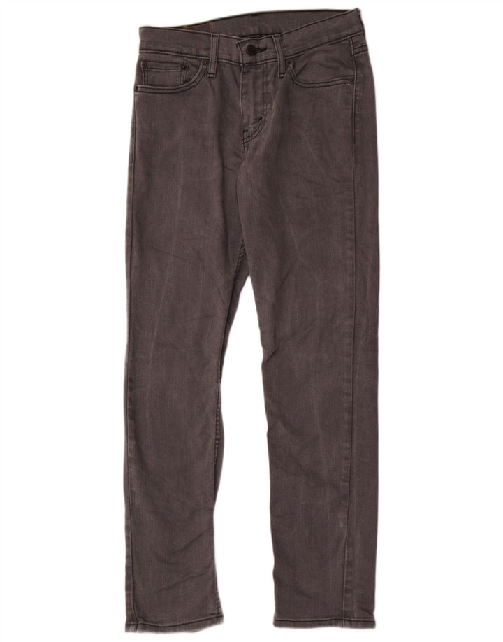 Мужские джинсы Levi's Slim 511 W28 L30 серые, хлопок