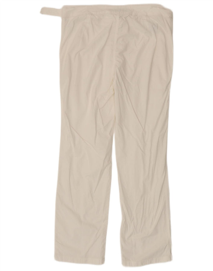 Женские прямые брюки чинос Sergio Tacchini IT 44 Medium W30 L27 Белые