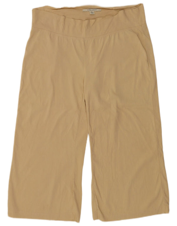 Женские капри Laura Ashley UK 14, большие W38 L22, бежевые, вискоза
