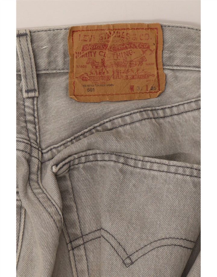 Мужские прямые джинсы LEVI'S 501 W31 L27 Серые