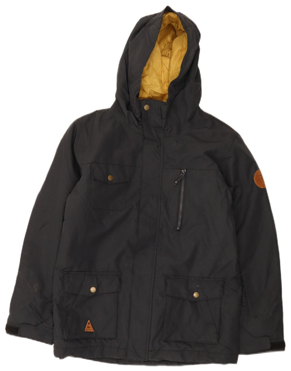 Ветровка Quiksilver с капюшоном для мальчиков 13–14 лет, XL, темно-синяя
