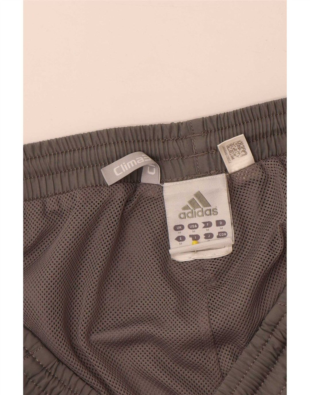 Adidas Mens Clima 365 Спортивные шорты-бермуды среднего серого цвета с цветными блоками