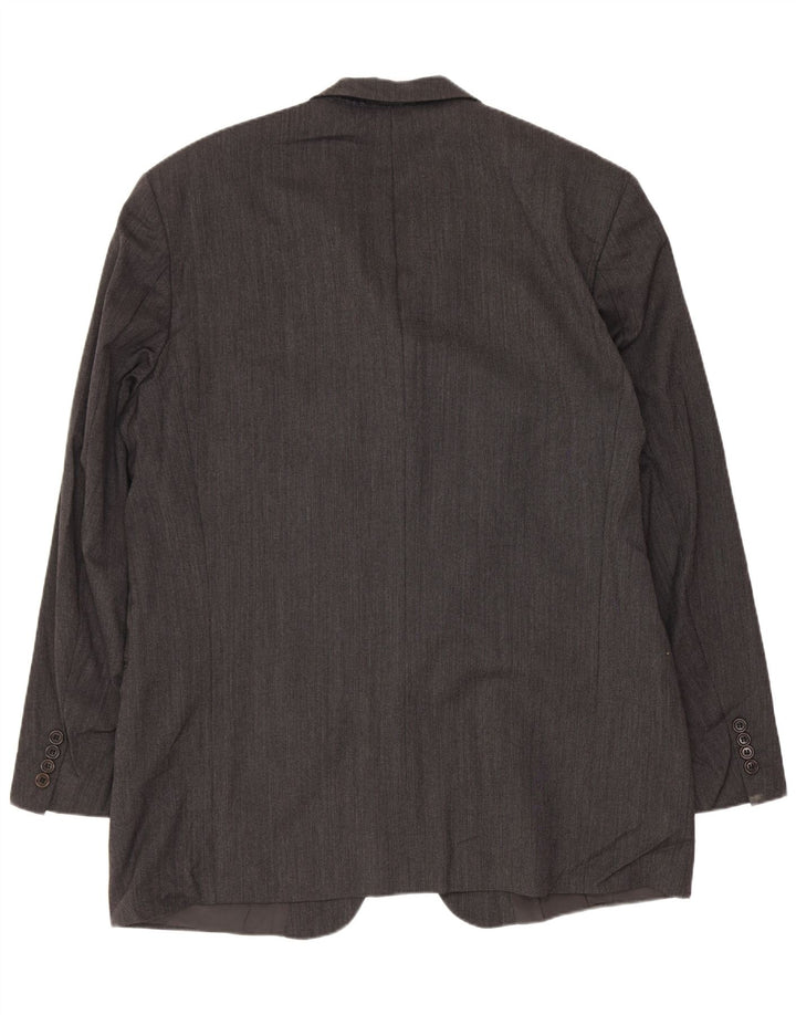 Мужской пиджак с 3 пуговицами HUGO BOSS EU 54 2XL, серая шерсть