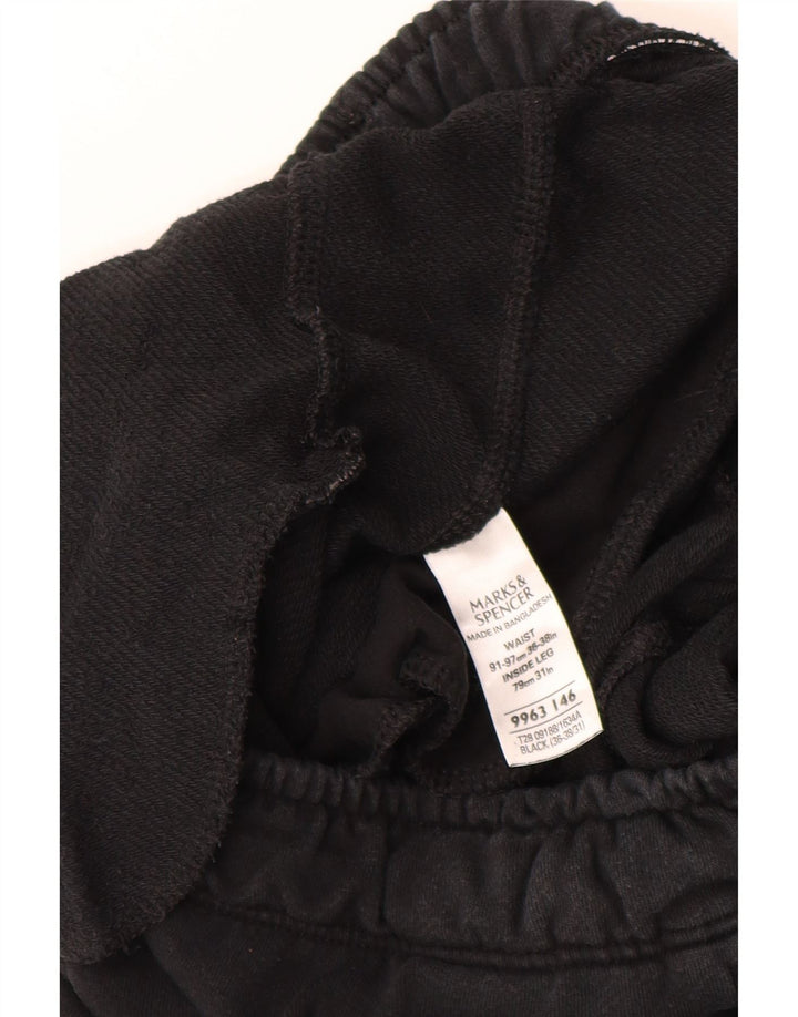 Мужские спортивные брюки Marks & Spencer XL, черный хлопок