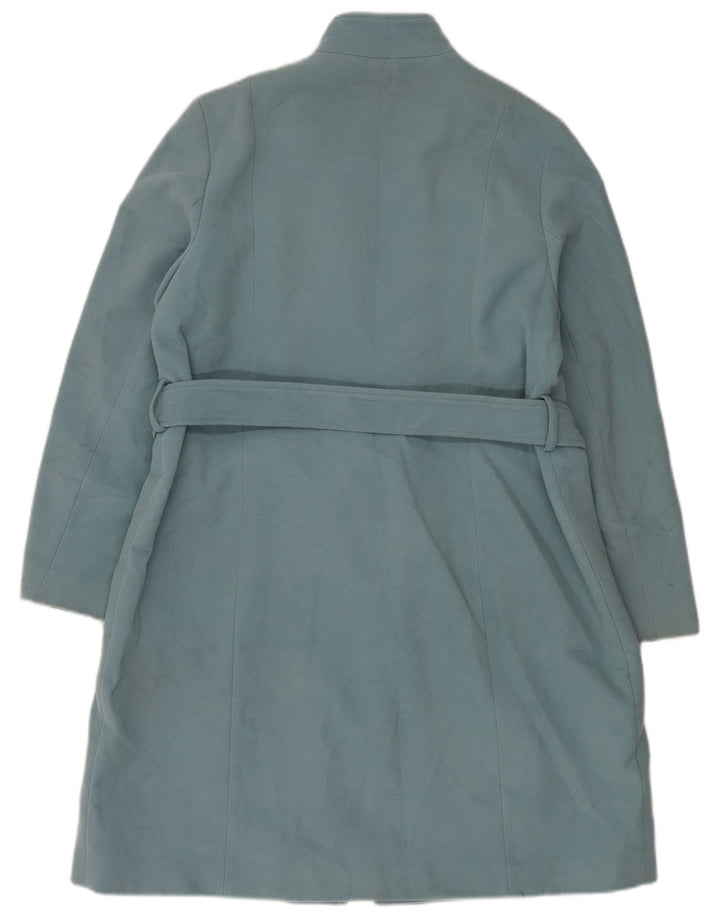Женское пальто свободного кроя Marks & Spencer UK 18 XL, синее, полиэстер