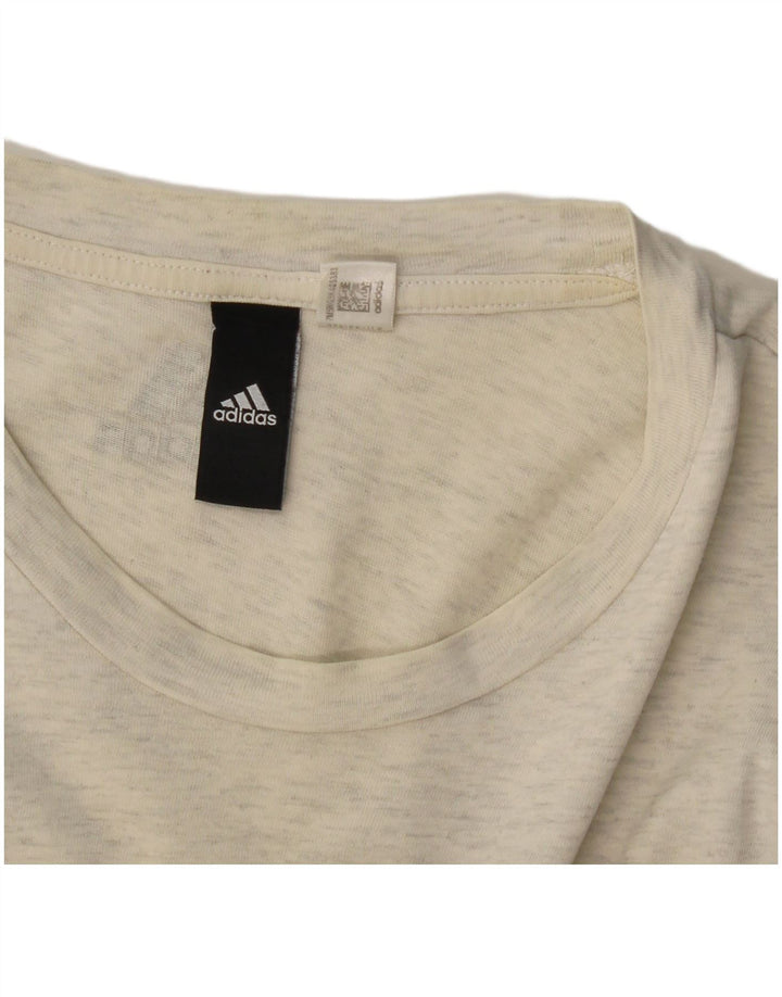 Женская футболка с рисунком Adidas Top UK 12 Medium Grey