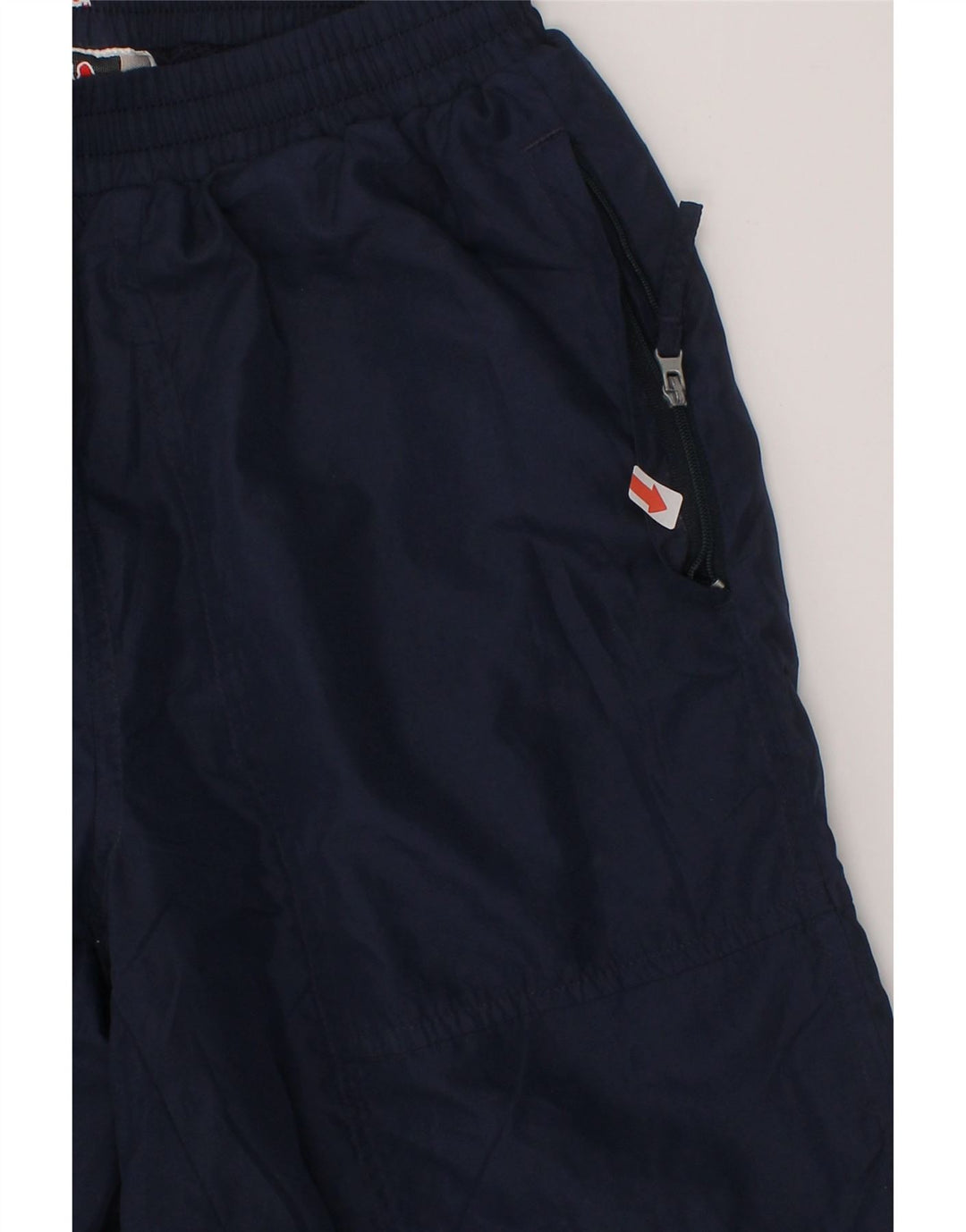 KAPPA Boys Capri Tracksuit Trousers 10-11 Years Large Navy Blue Polyester Vintage Kappa and Second-Hand Kappa from Messina Hembry 