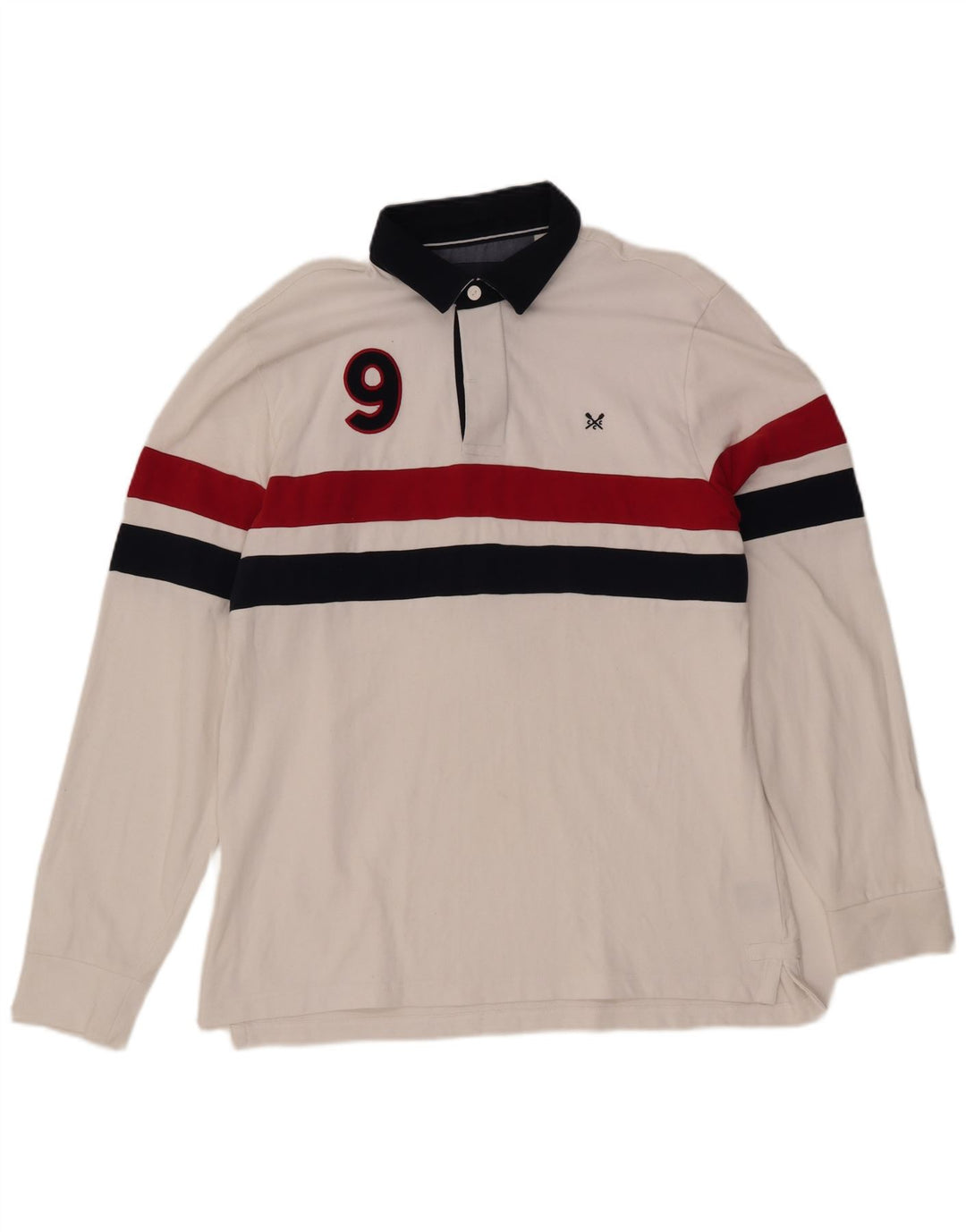 Мужская рубашка-поло для регби с графическим рисунком, большая белая одежда с цветными блоками