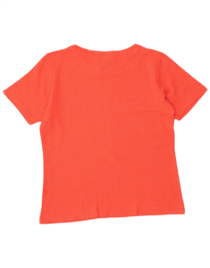 Женская укороченная футболка FILA IT 44 Medium Orange