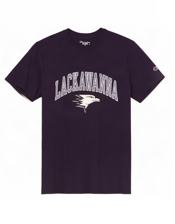 Champion Mens Graphic T-Shirt Top Small Navy Blue